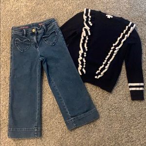 Crewcuts girls outfit  (7-8)